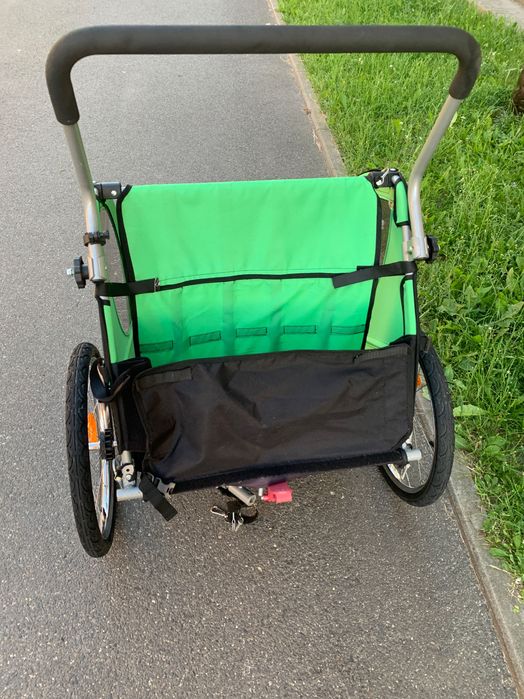 Przyczepka rowerowa 2 osobowa Prophete ŁADNA ale bez kół