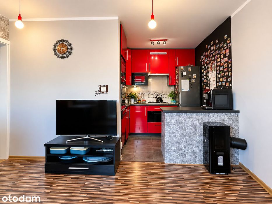 2 pokoje | 43 m² | balkon | siłownia | pełne wyposażenie | piwnica