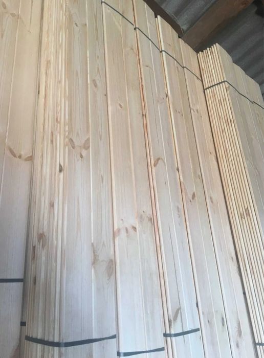 Вагонка гуртом Імітація бруса 20*135мм