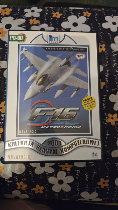 Gra komputerowa pc cd Kolelcja klasyki komputerowej  F-16 MULTIROLE FIGHTER PC POLSKIE WYDANIE PL