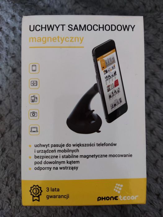 Uchwyt samochodowy magnetyczny