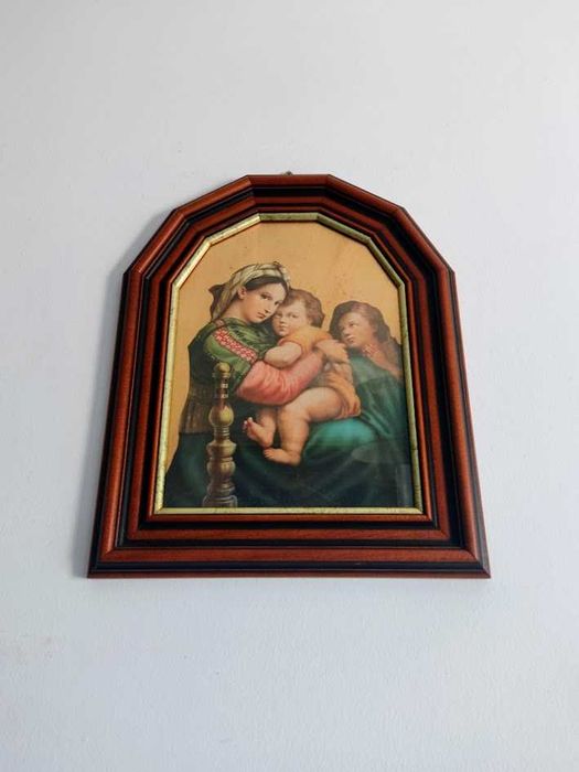 Quadro Madonna della Seggiola Nossa Senhora da Cadeira