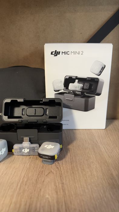 Мікрофонна радіосистема для смартфона DJI Mic Mini 2 2TX + 1RX+зарядний кейс