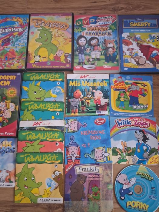 Zestaw bajek DVD dla dzieci