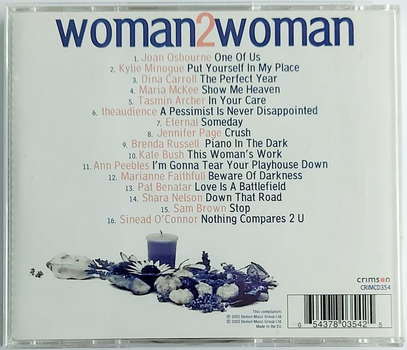 Woman 2 Women 2002r Sinead O'Connor Joan Osbourne Kate Bush