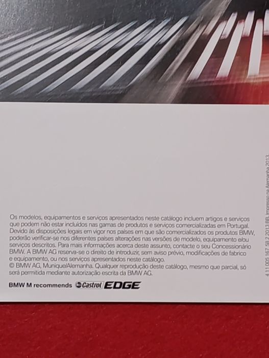 BMW M5 Catálogo de Brochura