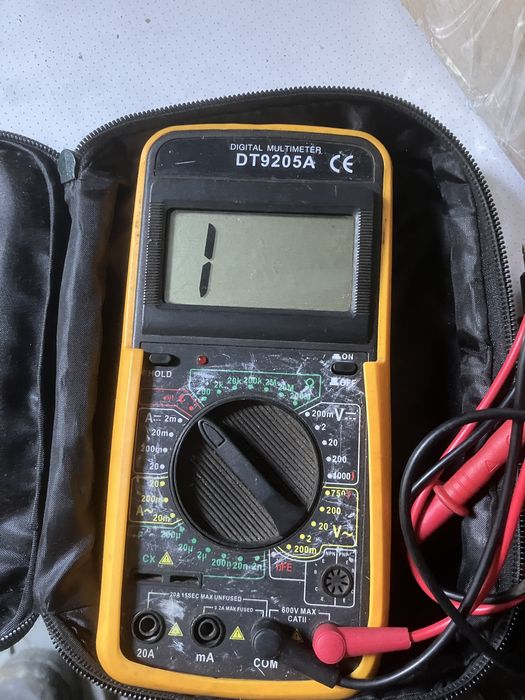Мультиметр, тестер DT 9205 A