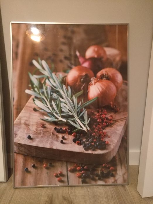 Plakat w ramce Ribba 50 cm na 70 cm z ikea