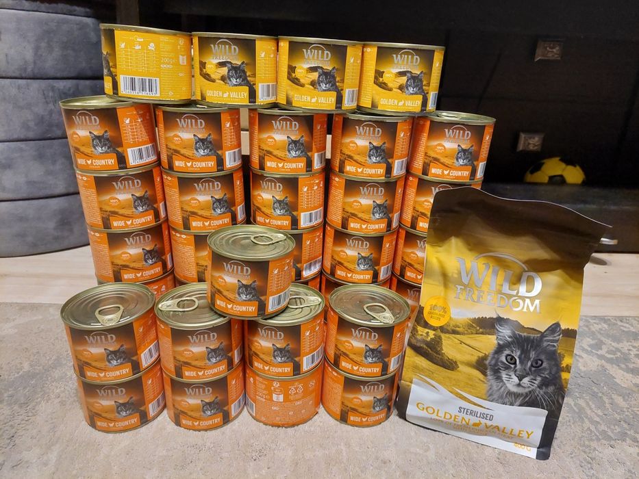 Karma dla kota Wild freedom mokra / sucha