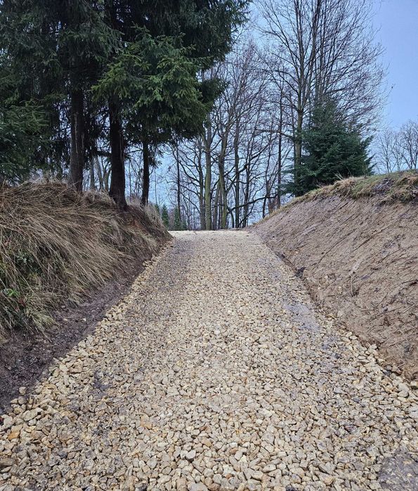 Usługi Minikoparka Roboty ziemne Koparka Wykopy Utwardzanie Równanie