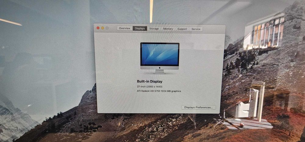 Apple iMAC 27" polegadas, Intel Core i7 a 2,93Ghz