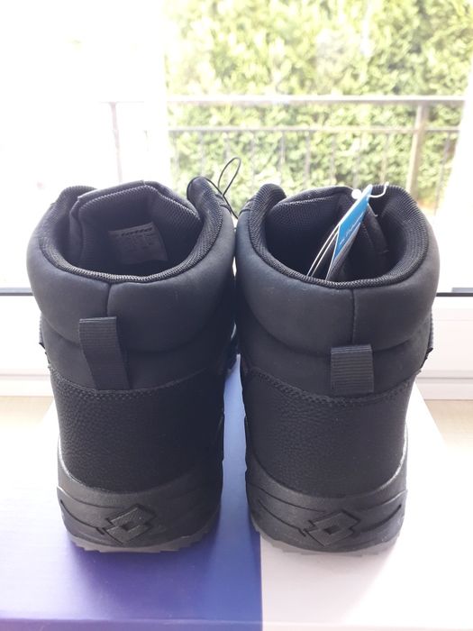 Buty trekkingowe 43 męskie czarne wodoodporne