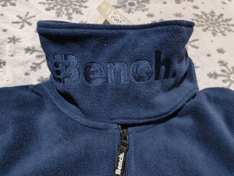 Kurtka polarowa, bluza Bench damska, ze stójką, r. M