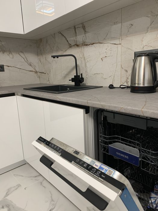 Оренда  білосніжної  2к квартири