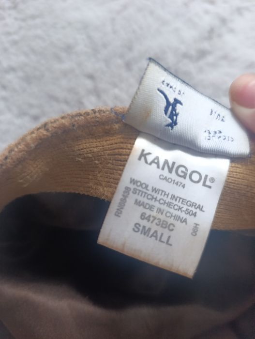 Czapka z daszkiem unisex kangol wełna zimowa ciepła vintage premium