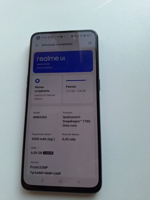 Telefon realme Gt Master Edition