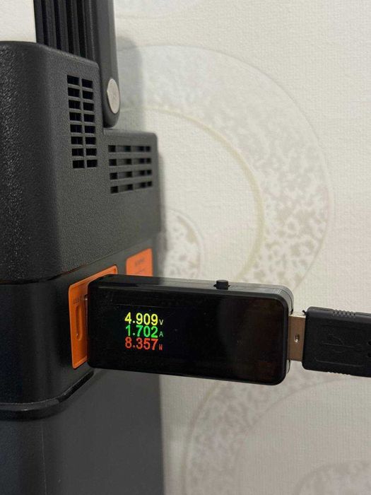 USB тестер Atorch U96 + крокодилы