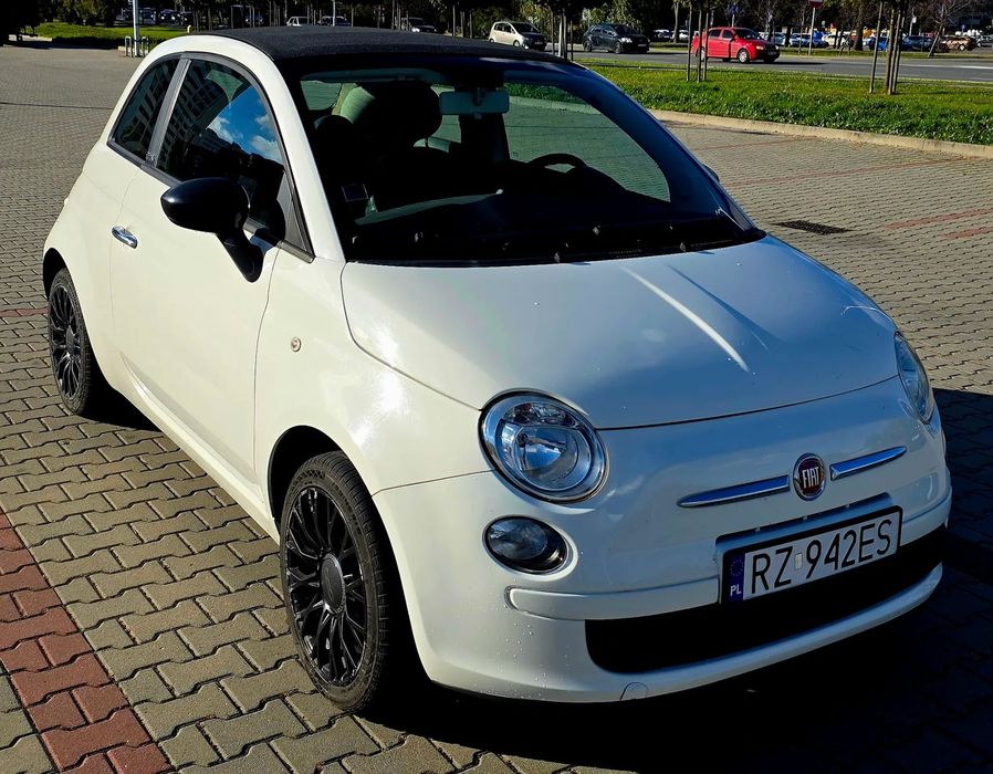 Fiat 500 Cabrio, Super stan, niski przebieg,