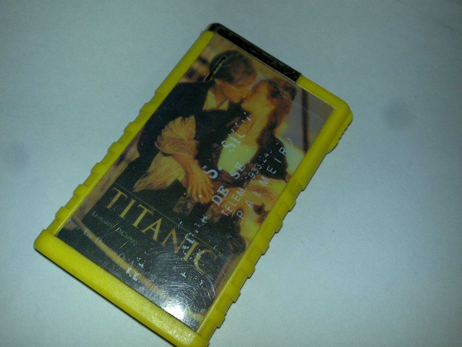 titanic (isqueiro) imagem de leonardo dicaprio e kate winslet