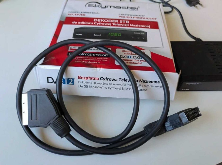 Dekoder DVBT skymaster opticum DVB-T