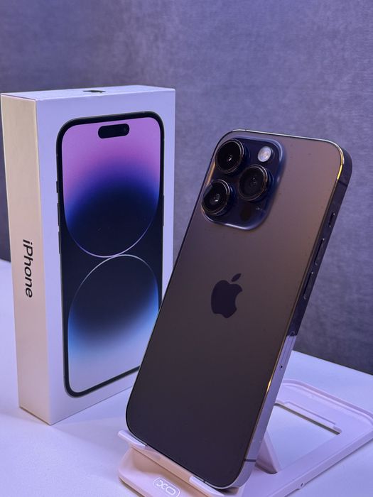 iPhone 14 Pro 128GB Deep Purple, акум. 85%, офіційний