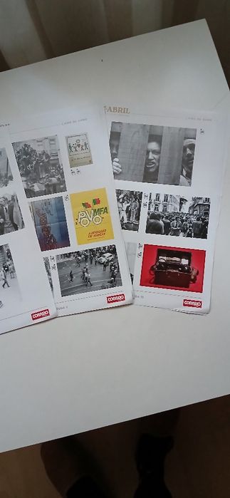 Entregas da coleção  25 de Abril, novas