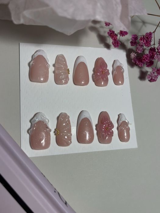 Press on nails.