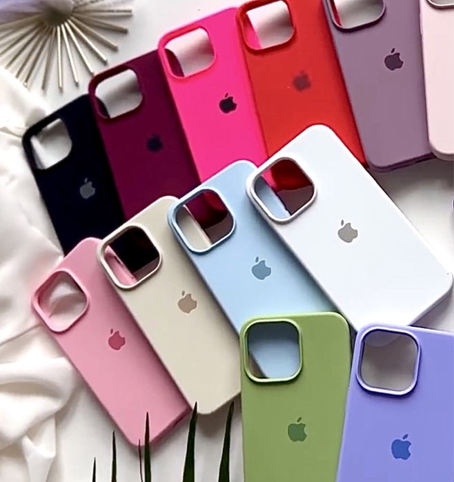 Силіконовий чохол на айфон silicone case iPhone 14 plus / інші 13