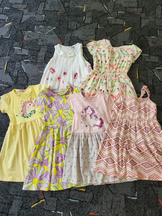 Літні платтячка для дівчинки 5-6років
