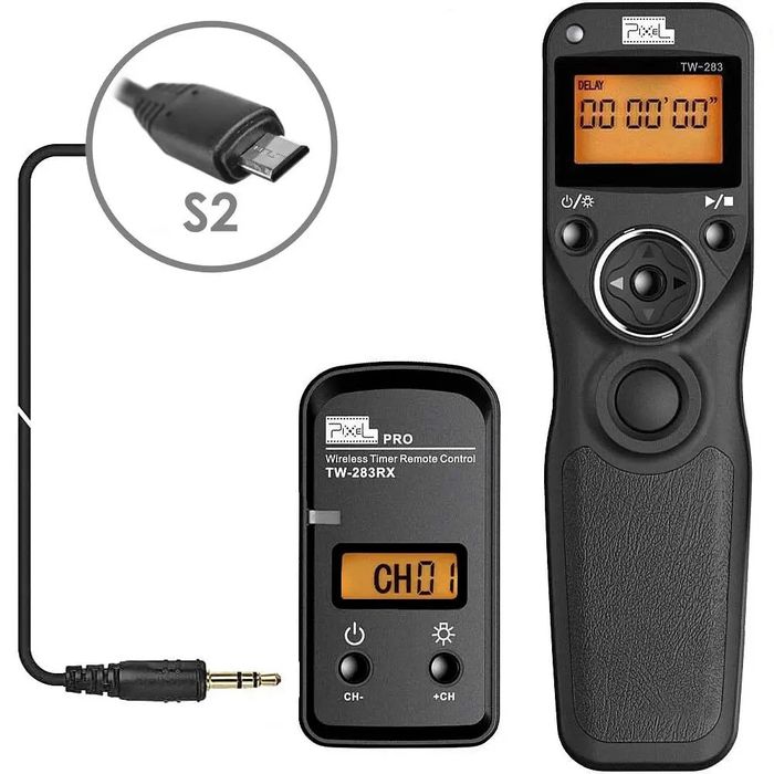 Pixel TW-283/S2 Pilot bezprzewodowy Interwałometr do Sony A7 A9 RX100