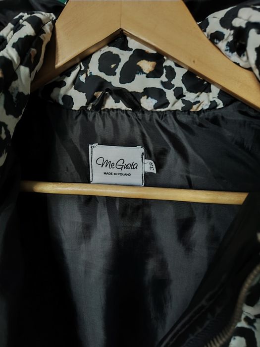Damska kurtka w panterkę r.38