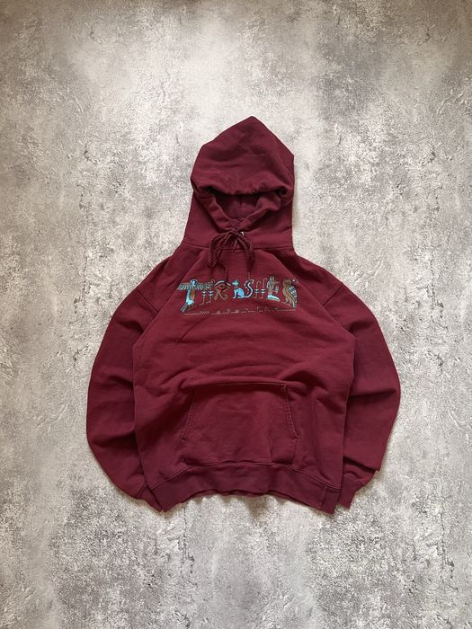 Худі Бордове від Thrasher sk8 Baggy