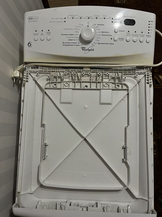 Пральна машина whirlpool awe 7515/1 вертикальна