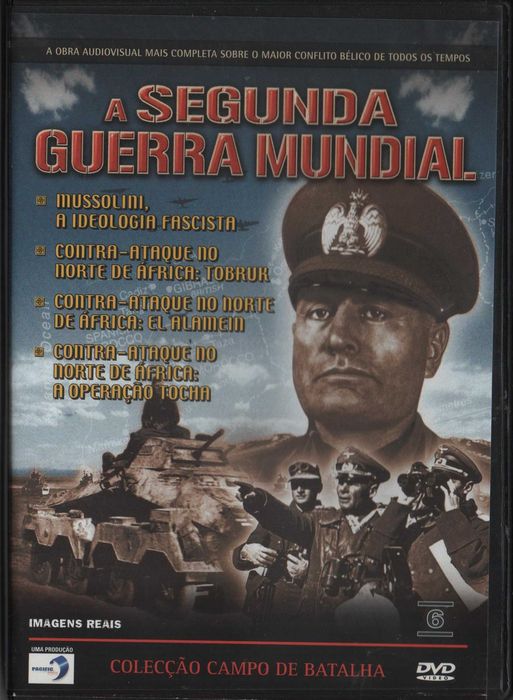 Dvd A Segunda Guerra Mundial - vol. 6 - guerra