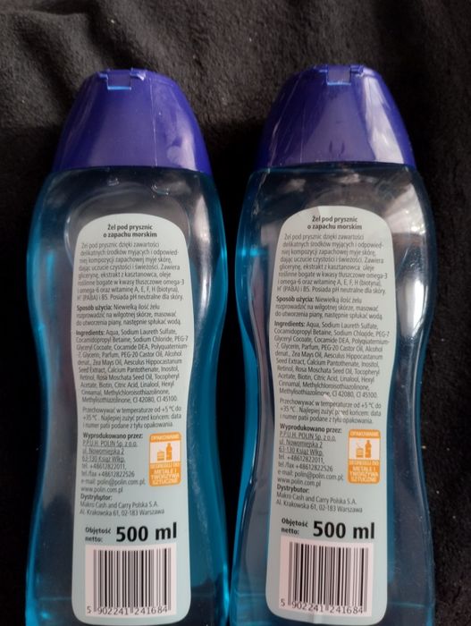 Żel pod prysznic Fine Life 500 ml  2 szt
