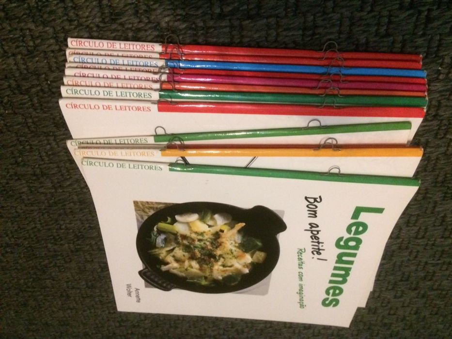 Coleção 12 pequenos livros de Cozinha