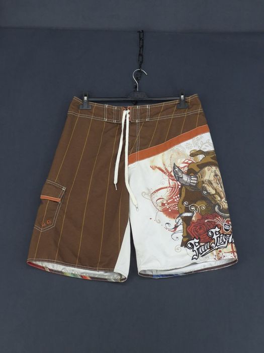 Billabong x Foo Fighters szorty kąpielowe boardshorts y2k 34/L