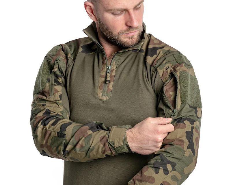 Убакс HelikonCombat Shirt NyCo Rip-Stop - wz.93 P PL Woodland