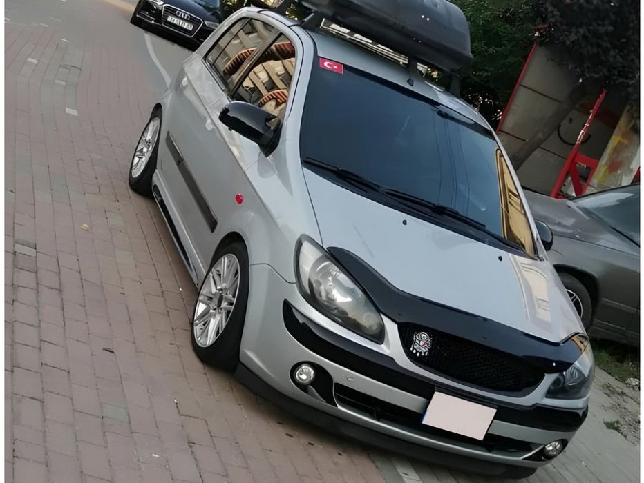 Hyundai Getz Накладки на дзеркала BMW-Style (2 шт)
