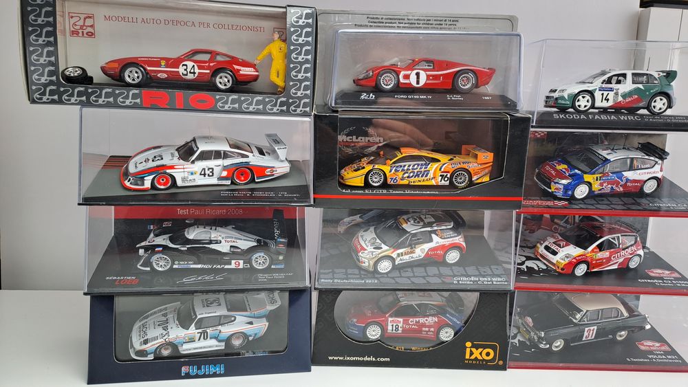 Колекційні моделі масштабні авто раллі 1/43 WRC  Le Mans