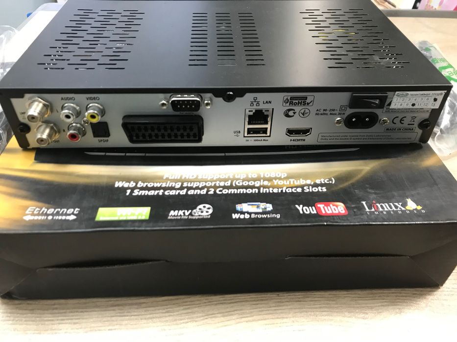 Ресівер ціфровий OPENBOX S6 HD PVR