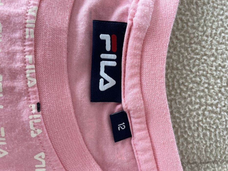 T-shirt  curta Fila 12 anos