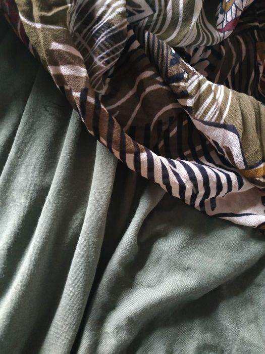 Sukienka Duży Rozmiar Ciepłe Kolory Trendy Italia