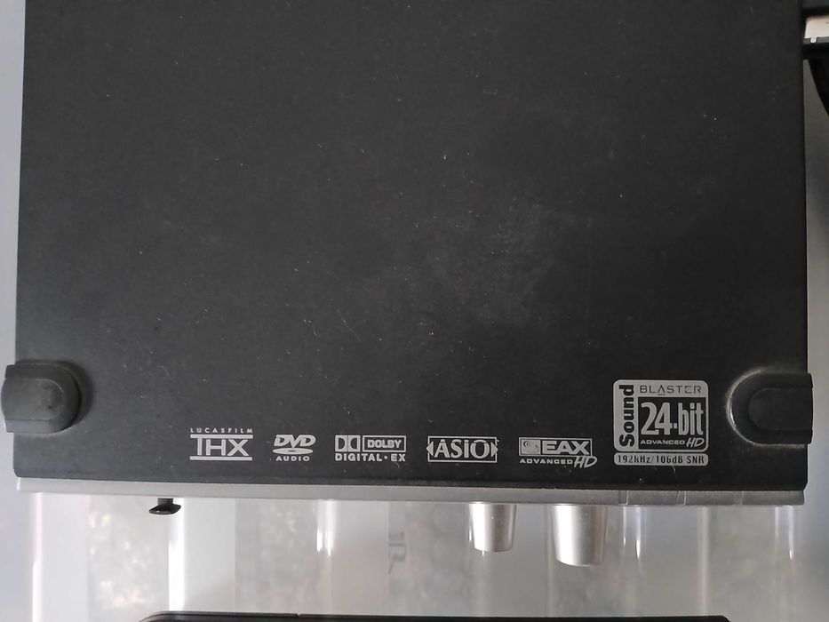 Sound card: Creative Sound Blaster Audigy2 24bit 1.92kHz/106db snr.64170318278273123