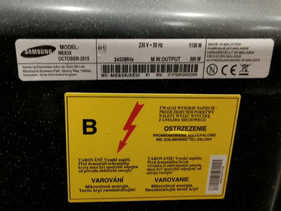 Mikrofalówka Samsung ME83X