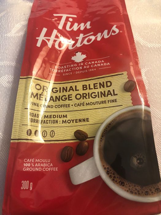 TIM HORTONS -kawa smakowa, bezkofeinowa , mielona , waga 300 gram,