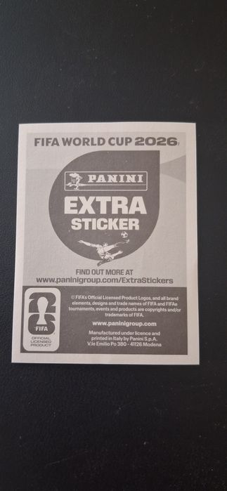 Erling Haaland Gold -Extra sticker