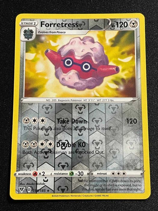 Carta Pokémon Forrestress 114/185 Vivid Voltage