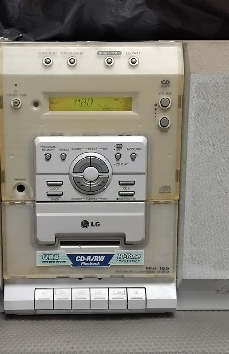 LG aparelhagem de som com colunas