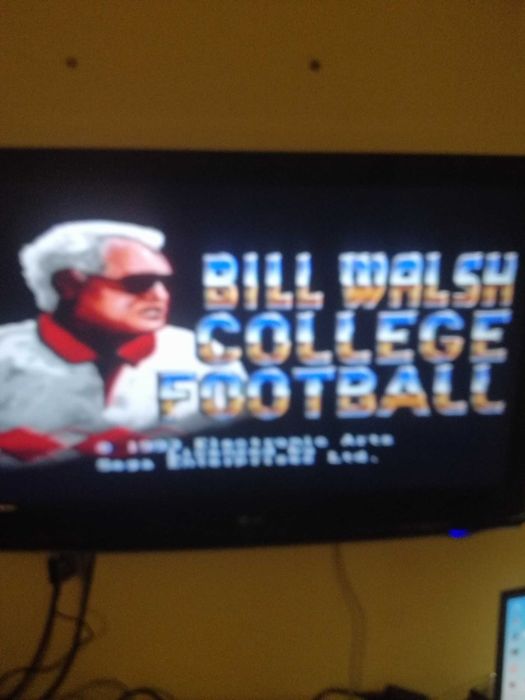 Gra na konsolę SEGA Mega Drive - Bill Walsh - College Football